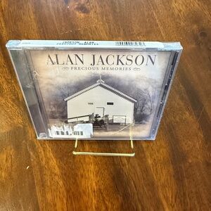 Alan Jackson "Precious Memories" CD - Cream & Brown Cover